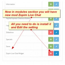 Zopim / tawk.to Прикраса Живого Чату - OpenCart, 2.X / 3.X , foto - 2