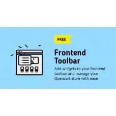 Frontend Toolbar for Opencart