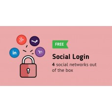 Соціальний Логін (Google, LinkedIn, Yahoo, Steam)