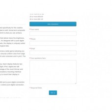 Product inquiry form / Product contact form, foto - 3